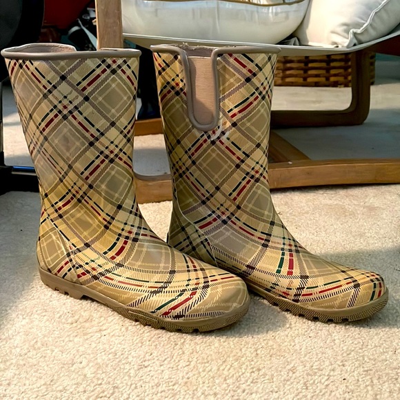 Sperry Shoes - Sperry Plaid Rainboots